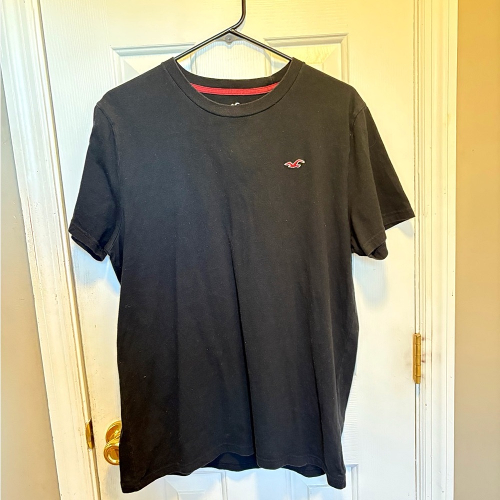 ♥️💖 Hollister Must Have Collection Black Tee Shirt Men’s Sz L